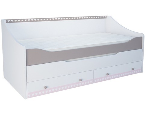 Детская кровать-диван для двоих детей под матрас 90*190 низ / 195*93 верх "Mon coure"