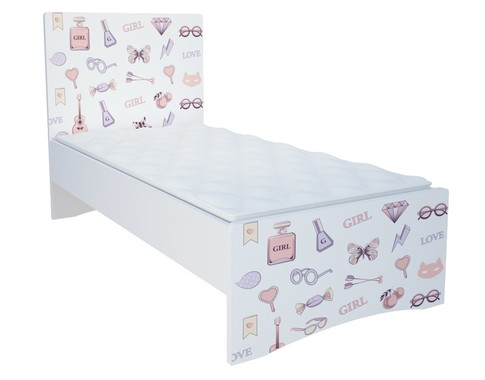 Кровать для подростка в нескольких размерах "Париж"
